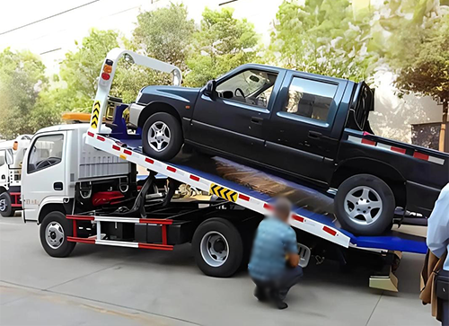 莒县道路救援拖车